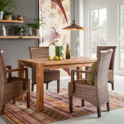 Ars Natura Table RichWOOD - Chêne - 180 x 90 cm 11 Ars Natura Table RichWOOD - Chêne - 180 x 90 cm -ÉcoMaison Soldes esstisch richwood eiche massiv eiche geoelt 180 x 90 cm 3189989