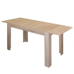 Mooved Table extensible Fairford - Imitation chêne brut de sciage - 110 x 60 cm -ÉcoMaison Soldes esstisch solvorn mit ausziehfunktion 110 x 60 cm 4776176