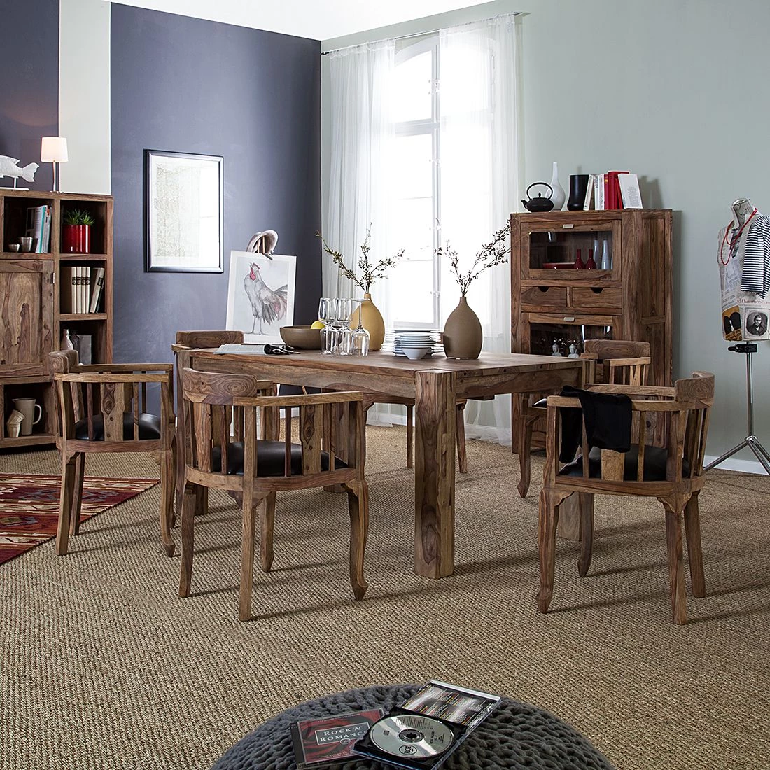 Wolf-Möbel Table de salle à manger Yoga - Largeur : 180 cm 2 Wolf-Möbel Table de salle à manger Yoga - Largeur : 180 cm – Image 2