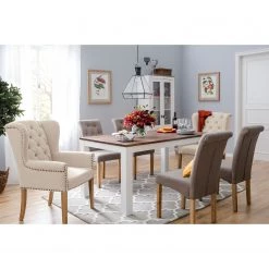 Maison Belfort Chaise Madison - Beige 15 Maison Belfort Chaise Madison - Beige -ÉcoMaison Soldes esszimmerstuhl madison webstoff eiche massiv beige 4762944