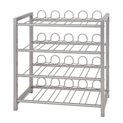 Home Design Range-bouteilles Dundalk 1,5l - Couleur aluminium