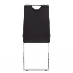 Roomscape Chaise cantilever Pasala - Noir - Lot de 2 -ÉcoMaison Soldes freischwinger pasala 2er set kunstleder schwarz 3995440