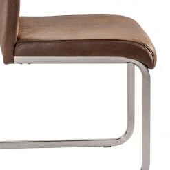 Fredriks Chaises cantilever Scalea (lot de 2) - Marron vintage 7 Fredriks Chaises cantilever Scalea (lot de 2) - Marron vintage -ÉcoMaison Soldes freischwinger scalea 2er set kunstleder nougat 4695364