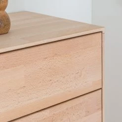 Mørteens Buffet haut Finsby - Partiellement en hêtre massif - Hêtre -ÉcoMaison Soldes highboard finsby buche massiv 3681437