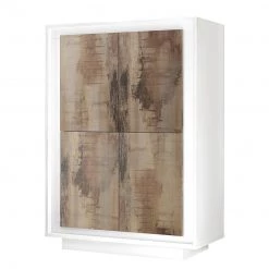 LC Spa Buffet haut Forenza - Marron clair / Blanc