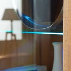 Ars Natura Buffet haut Majona II - Duramen de hêtre -ÉcoMaison Soldes highboard kristina inkl beleuchtung kernbuche massiv 981122