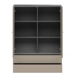 Germania Commode haute Monteo II -ÉcoMaison Soldes hochkommode monteo steingrau 4943816