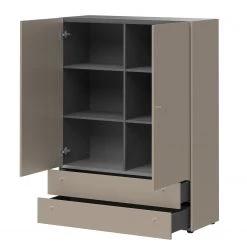 Germania Commode haute Monteo II -ÉcoMaison Soldes hochkommode monteo steingrau 4943824