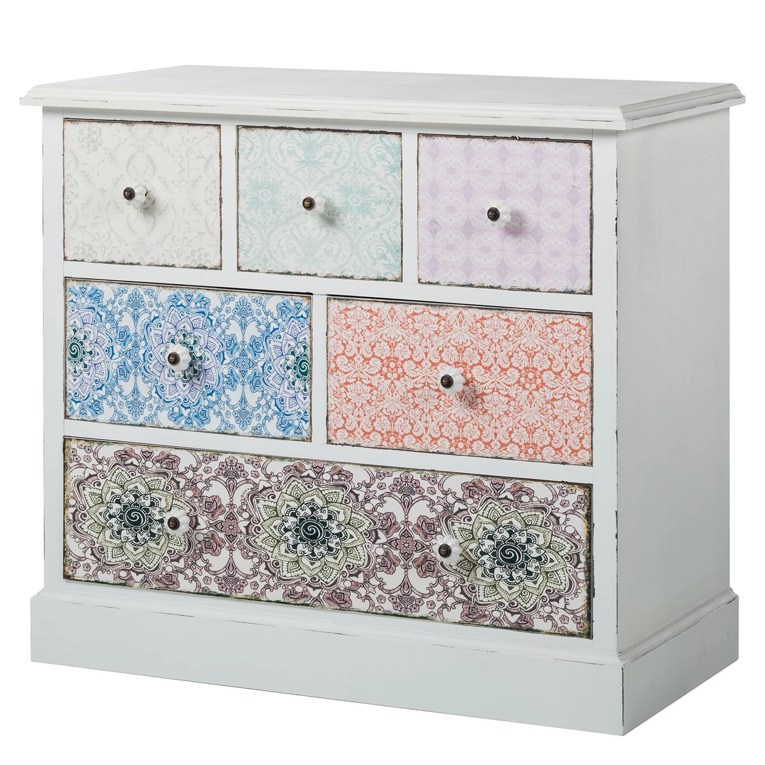 Maison Belfort Commode Charminster V - Paulownia partiellement massif 1 Maison Belfort Commode Charminster V - Paulownia partiellement massif