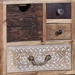 Ars manufacti Commode Curenna I - Manguier partiellement massif - Manguier / Marron -ÉcoMaison Soldes kommode curenna i mango teilmassiv 4419348