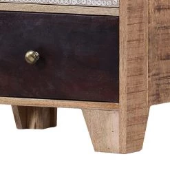 Ars manufacti Commode haute Curenna III - Partiellement en manguier massif - Manguier / Marron 7 Ars manufacti Commode haute Curenna III - Partiellement en manguier massif - Manguier / Marron -ÉcoMaison Soldes kommode curenna iv mango teilmassiv 4419500