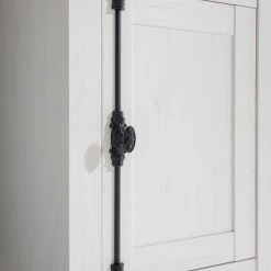 Maison Belfort Vaisselier Geestland - Imitation pin blanc -ÉcoMaison Soldes kommode geestland i pinie weiss dekor 4535672