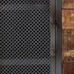 Ars manufacti Buffet Hunter I - Manguier massif / Métal - Manguier / Gris bleu -ÉcoMaison Soldes kommode hunter i mango massiv metall mango blaugrau 4845696