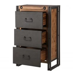 Ars manufacti Commode Manchester - Acacia massif / Métal -ÉcoMaison Soldes kommode manchester akazie massiv metall 4873256