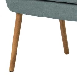Mørteens Banquette Nicholas II - Gris menthe -ÉcoMaison Soldes kuechensofa nicholas ii webstoff eiche massiv mintgrau 5062840