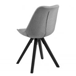 Mørteens Chaises capitonnées Aledas V - Tissu / Hévéa massif - Gris clair / Noir - Lot de 2 20 Mørteens Chaises capitonnées Aledas V - Tissu / Hévéa massif - Gris clair / Noir - Lot de 2 -ÉcoMaison Soldes polsterstuhl aledas v 2er set webstoff gummibaum massiv granit schwarz 5104268