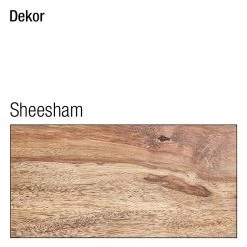 Wolf-Möbel Étagère de séparation Yoga VI - Sheesham massif -ÉcoMaison Soldes raumteiler yoga vi sheesham massiv natur 1234346