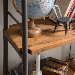 Ars manufacti Étagère échelle Atelier III - Acacia massif / Métal - Acacia marron / Anthracite 19 Ars manufacti Étagère échelle Atelier III - Acacia massif / Métal - Acacia marron / Anthracite -ÉcoMaison Soldes regal atelier iii akazie massiv metall akazie braun anthrazit 5052972