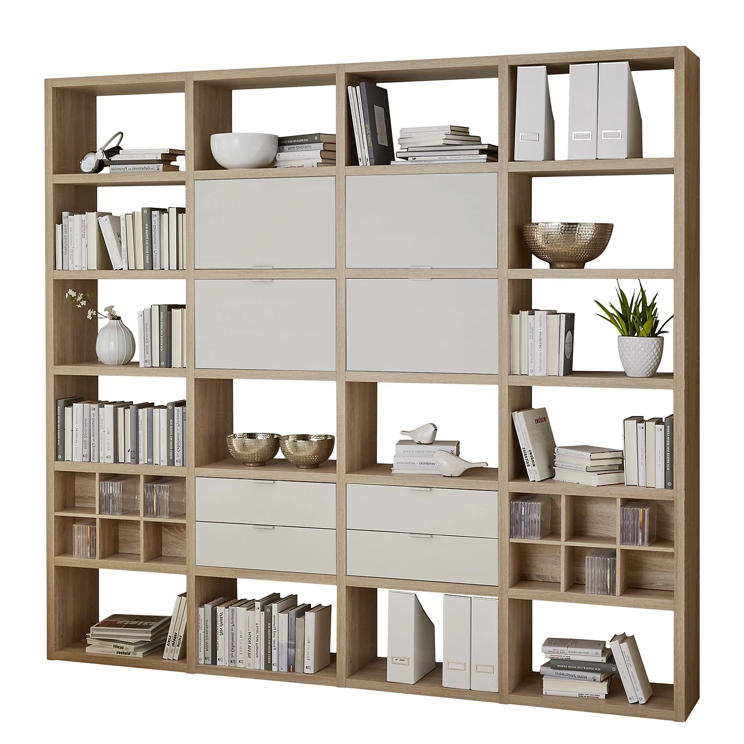 Fredriks Etagère Concept VIII - Imitation chêne / Blanc 1 Fredriks Etagère Concept VIII - Imitation chêne / Blanc