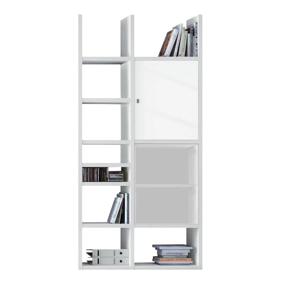 Loftscape Etagère Emporior IV - Blanc brillant / Blanc - Sans éclairage 1 Loftscape Etagère Emporior IV - Blanc brillant / Blanc - Sans éclairage