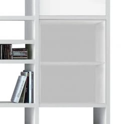 Loftscape Etagère Emporior IV - Blanc brillant / Blanc - Sans éclairage 5 Loftscape Etagère Emporior IV - Blanc brillant / Blanc - Sans éclairage -ÉcoMaison Soldes regal emporior iv ohne beleuchtung hochglanz weiss weiss 2033022
