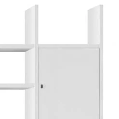 Loftscape Etagère Emporior IV - Blanc / Imitation chêne de Sonoma - Avec éclairage -ÉcoMaison Soldes regal emporior iv weiss sonoma eiche dekor 289514