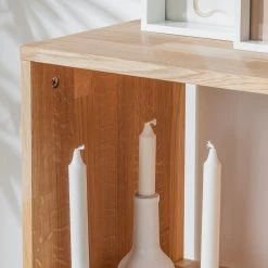 Ars Natura Étagère GrapWOOD VII - Chêne massif -ÉcoMaison Soldes regal grapwood i eiche massiv 4250936