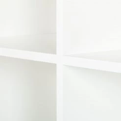 Mørteens Étagère Lindholm III - Blanc / Chêne massif -ÉcoMaison Soldes regal lindholm iii weiss eiche massiv 3192389