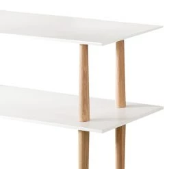 Mørteens Etagère Lindholm IV - Blanc - 160 x 168 cm -ÉcoMaison Soldes regal lindholm iv eiche teilmassiv matt weiss eiche 60 cm 72 cm 5234220