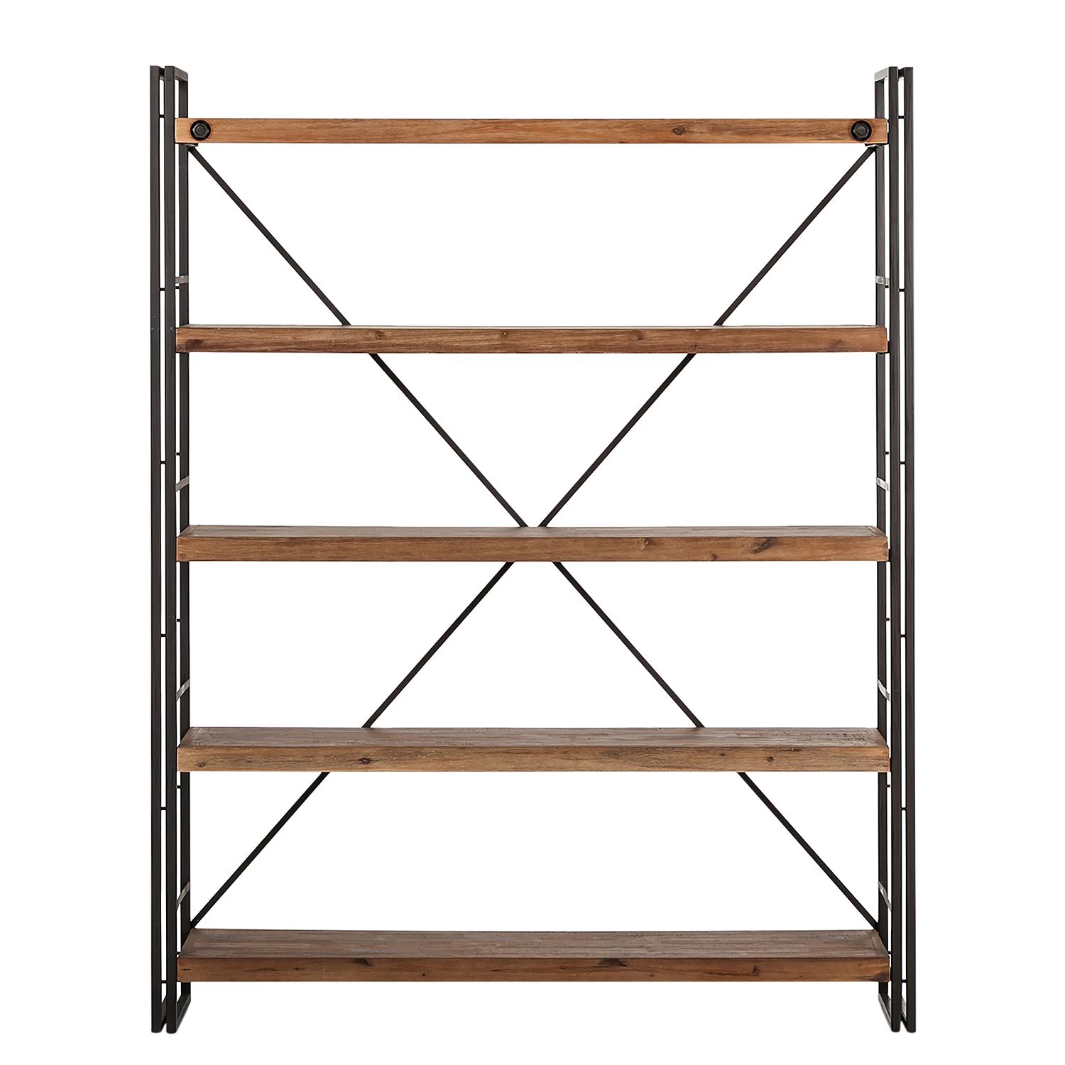 Ars manufacti Étagère Manchester II - Acacia massif / Métal 5 Ars manufacti Étagère Manchester II - Acacia massif / Métal – Image 5