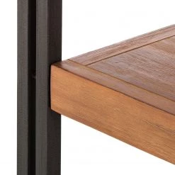 Ars manufacti Étagère Manchester IV - Acacia massif / Métal -ÉcoMaison Soldes regal manchester iv akazie massiv metall 4877372