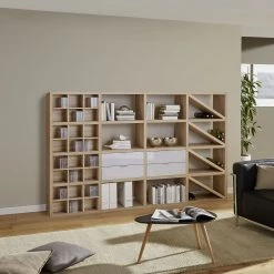 Fredriks Etagère Rodos II - Imitation chêne -ÉcoMaison Soldes regal rodos ii eiche dekor 1890378