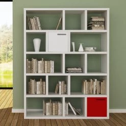 Temahome Étagère Berlin - Blanc mat - Blanc - 150 x 198 cm 14 Temahome Étagère Berlin - Blanc mat - Blanc - 150 x 198 cm -ÉcoMaison Soldes regal whitby 5 levels mattweiss 243826