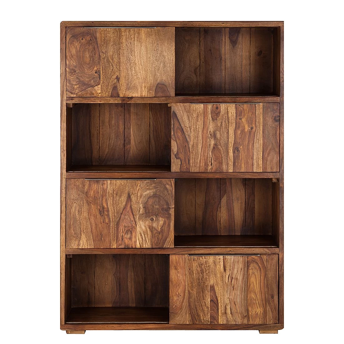 Ars Natura Étagère à portes coulissantes Trangle - Sheesham massif 5 Ars Natura Étagère à portes coulissantes Trangle - Sheesham massif – Image 5