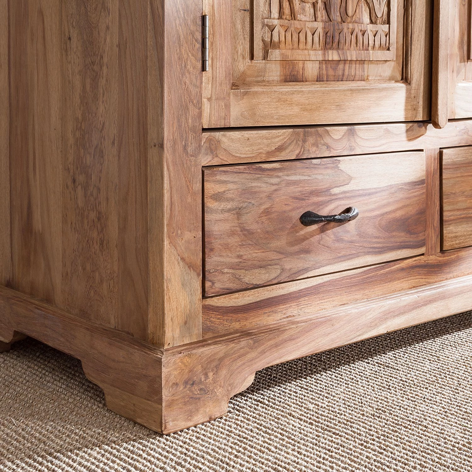 Wolf-Möbel Armoire Bombay - Sheesham massif 8 Wolf-Möbel Armoire Bombay - Sheesham massif – Image 8