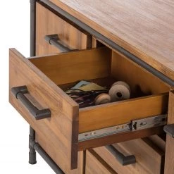 Ars manufacti Buffet Atelier - Partiellement en acacia massif -ÉcoMaison Soldes sideboard atelier akazie teilmassiv 1832622