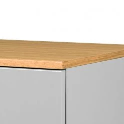Tenzo Commode Dot III - Gris -ÉcoMaison Soldes sideboard dot iii eiche teilmassiv grau 5007868