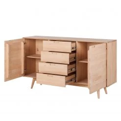 Mørteens Buffet Finsby - Hêtre massif - Hêtre blanc huilé 15 Mørteens Buffet Finsby - Hêtre massif - Hêtre blanc huilé -ÉcoMaison Soldes sideboard finsby buche massiv 3681745