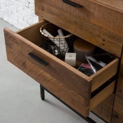 Ars manufacti Buffet Grasby - Pin recyclé / Métal - Pin foncé / Noir 22 Ars manufacti Buffet Grasby - Pin recyclé / Métal - Pin foncé / Noir -ÉcoMaison Soldes sideboard grasby altholz pinie metall pinie dunkel schwarz 4920616