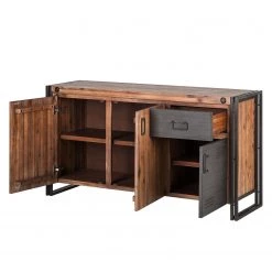 Ars manufacti Buffet Manchester I - Acacia massif / Métal -ÉcoMaison Soldes sideboard manchester i akazie massiv metall 4873180