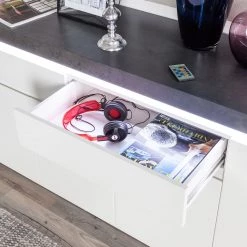 Fredriks Enfilade Namona III - Éclairage inclus - Imitation béton / Blanc 15 Fredriks Enfilade Namona III - Éclairage inclus - Imitation béton / Blanc -ÉcoMaison Soldes sideboard namona iii inkl beleuchtung weiss anthrazit weiss anthrazit 4040340