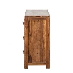 Ars Natura Buffet Ohio I - Sheesham massif ciré -ÉcoMaison Soldes sideboard ohio breite 115cm sheesham massiv 1351998