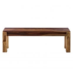 Ars Natura Banc Andaman II - Sheesham massif - Largeur : 140 cm -ÉcoMaison Soldes sitzbank andaman sheesham massiv sheesham honig dunkel 140 cm 4907312