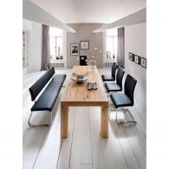 Fredriks Banc Marco - Noir - Largeur : 175 cm -ÉcoMaison Soldes sitzbank koales schwarz 175 cm 2693534