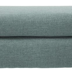 Mørteens Banquette Nicholas - Gris menthe -ÉcoMaison Soldes sitzbank nicholas webstoff eiche massiv mintgrau 5062760