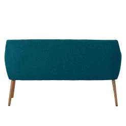 Mørteens Banquette Nicholas II - Bleu pétrole -ÉcoMaison Soldes sofabank nicholas ii webstoff eiche massiv petrol 4851528