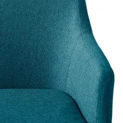 Mørteens Banquette Nicholas II - Bleu pétrole -ÉcoMaison Soldes sofabank nicholas ii webstoff eiche massiv petrol 4851540