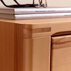 Ars Natura Vitrine NatureStar - Butoir à droite -ÉcoMaison Soldes standvitine rechts naturestar kernbuche teilmassiv 1427560