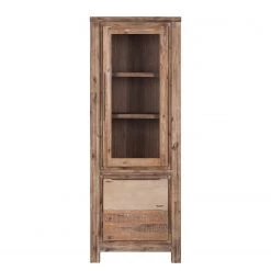 Red Living Vitrine Akhatar - Acacia multicolore / Cendré -ÉcoMaison Soldes standvitrine akhatar akazie multicolor smoked 3627669