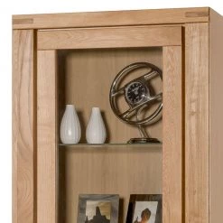 Ars Natura Vitrine Lombok - Partiellement en bois massif -ÉcoMaison Soldes standvitrine lombok i teilmassiv wildeiche 5004384